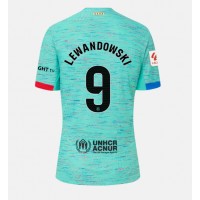 Barcelona Robert Lewandowski #9 Tredjedrakt Dame 2023-24 Kortermet